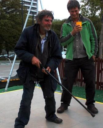 Gap Filler event and fundraiser titled 'Dance-o-mat'